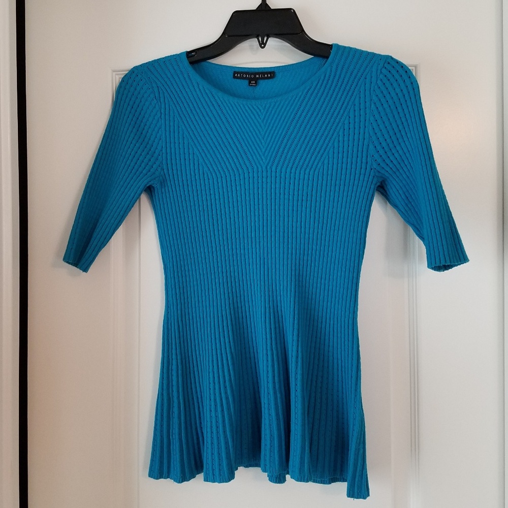Antonio Melani Short Sleeve Sweater